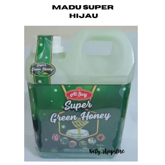 MADU SUPER HIJAU ASLI ORIGINAL