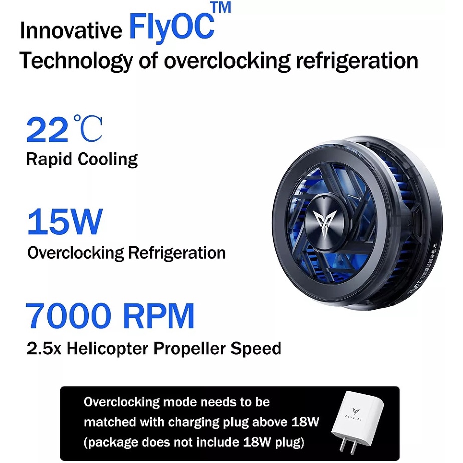 FLYDIGI B5X MagSafe Mobile Cooling Fan - Pendingin Smartphone