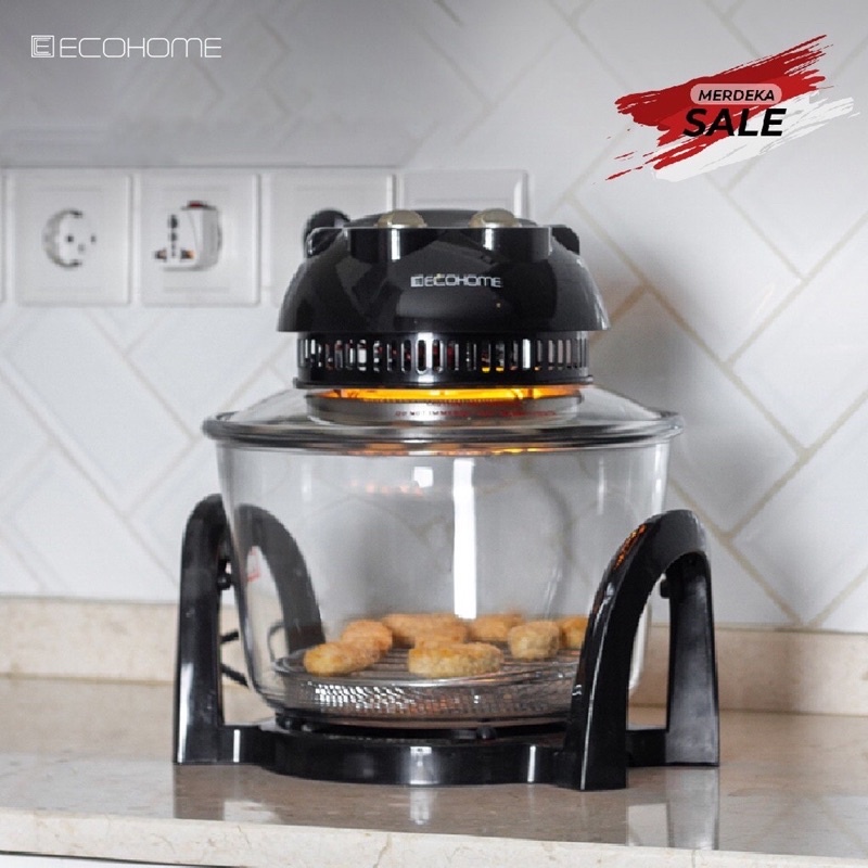 Halogen Air Fryer Ecohome Oven 8 In 1 Eho-777