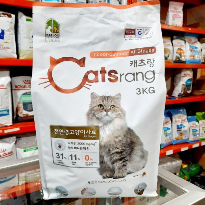 Catsrang all life stage 3kg fresh pack