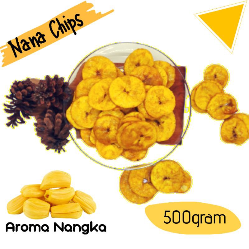 Jual Nana Chips Keripik Pisang Kripik Pisang Rasa Nangka Manis Gurih