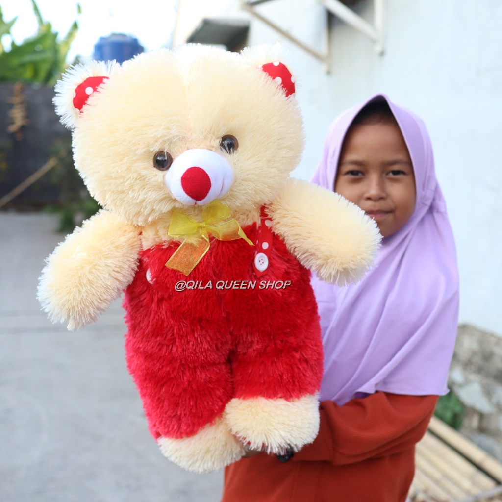 BONEKA TEDDY BEAR JOJON M TERLARIS BISA COD