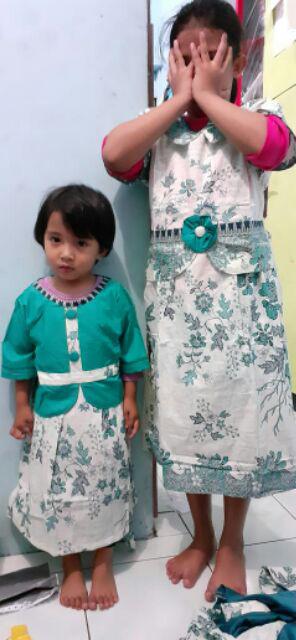 Grosir Batik Couple Ramadhani Melati Batik Sarimbit Gamis Batik Modern Seragaman Batik