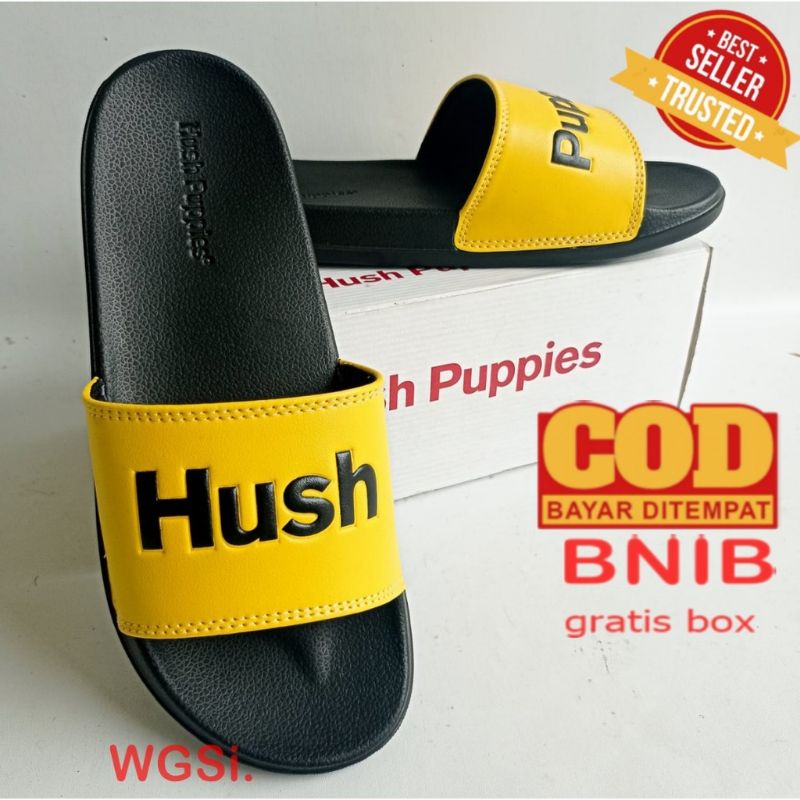 Sandal Slide Hush Puppeis Pria Wanita Sendal Selop Pria Wanita