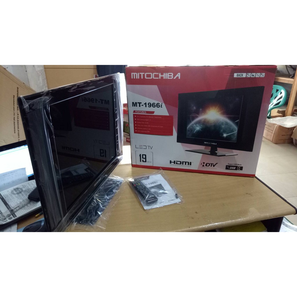 Tv led Mitochiba 19 inci medan elektronik