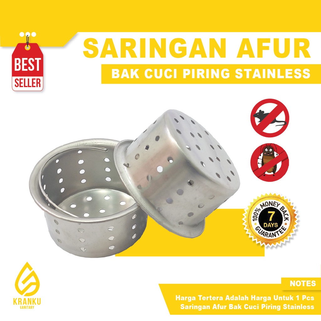 Jual Saringan Cuci Piring Saringan Bak Cuci Piring Keranjang Afur Stainless Shopee Indonesia