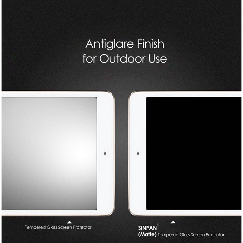 [2 PACKS] Premium Matte Screen Protect Film For iPad Pro 11 2018 2020 2021 Mini 1 2 3 4 5 6 7.9 Tempered Glass For iPad Air 1 2 3 4 10.5 10.9 iPad 2 3 4 5 6 7 8 9 10.2 2015 2016 2017 2019 Protective Film