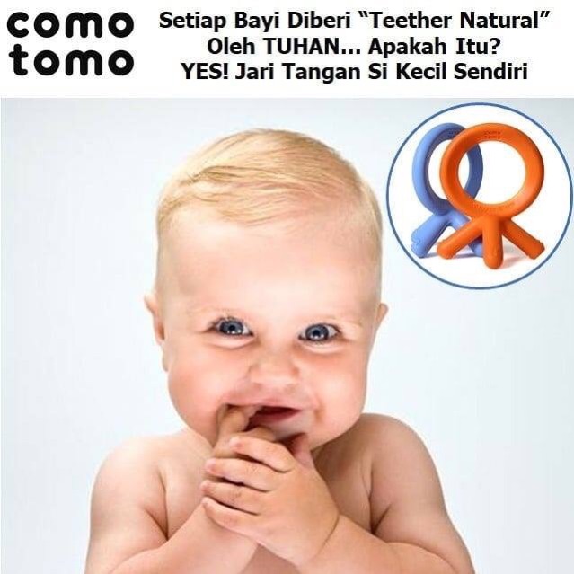 COMOTOMO TEETHER - gigitan bayi