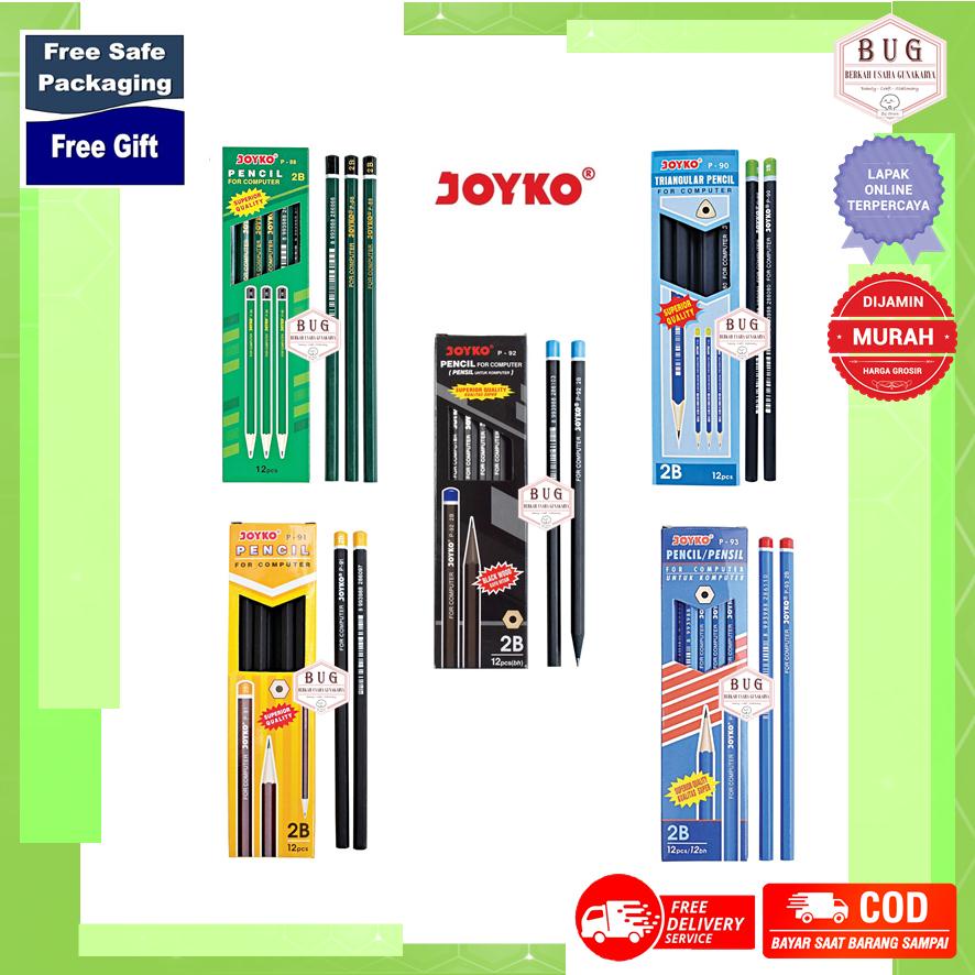 

Pensil 2B Joyko 1 buah - Tipe P-88 P-90 P-91 P-92 P-93