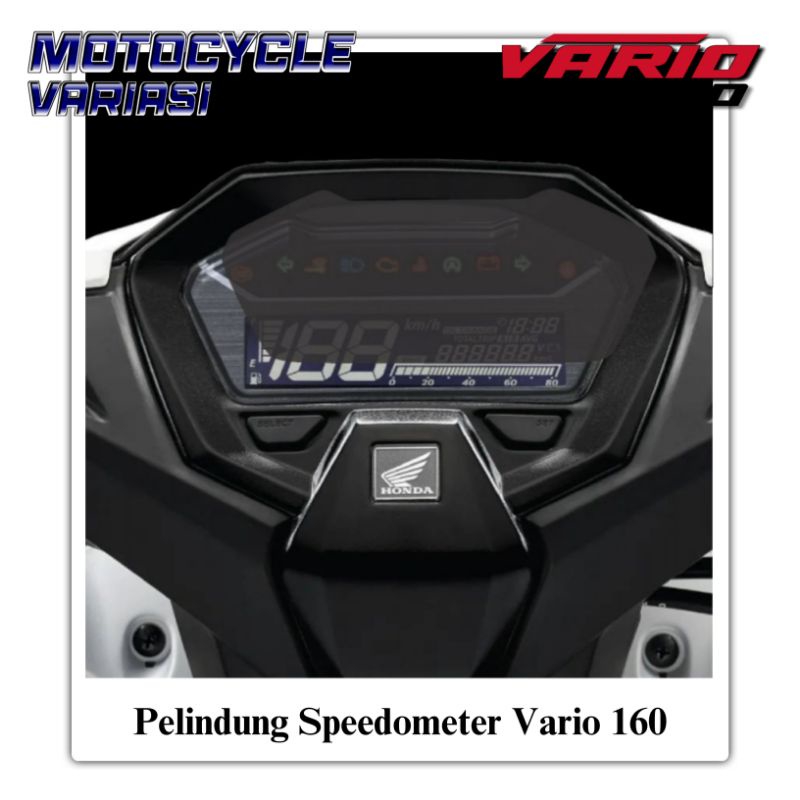 Stiker Pelindung Speedometer Vario 160 / 150 / 125 Stiker Anti Gores Speedometer Vario 160