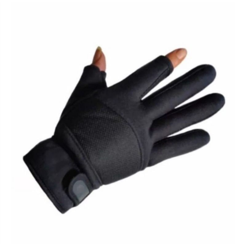 SARUNG TANGAN MOTOR JEMPOL TELUNJUK TERBUKA SARUNG TANGAN MOTOR 2 JARI BOLONG