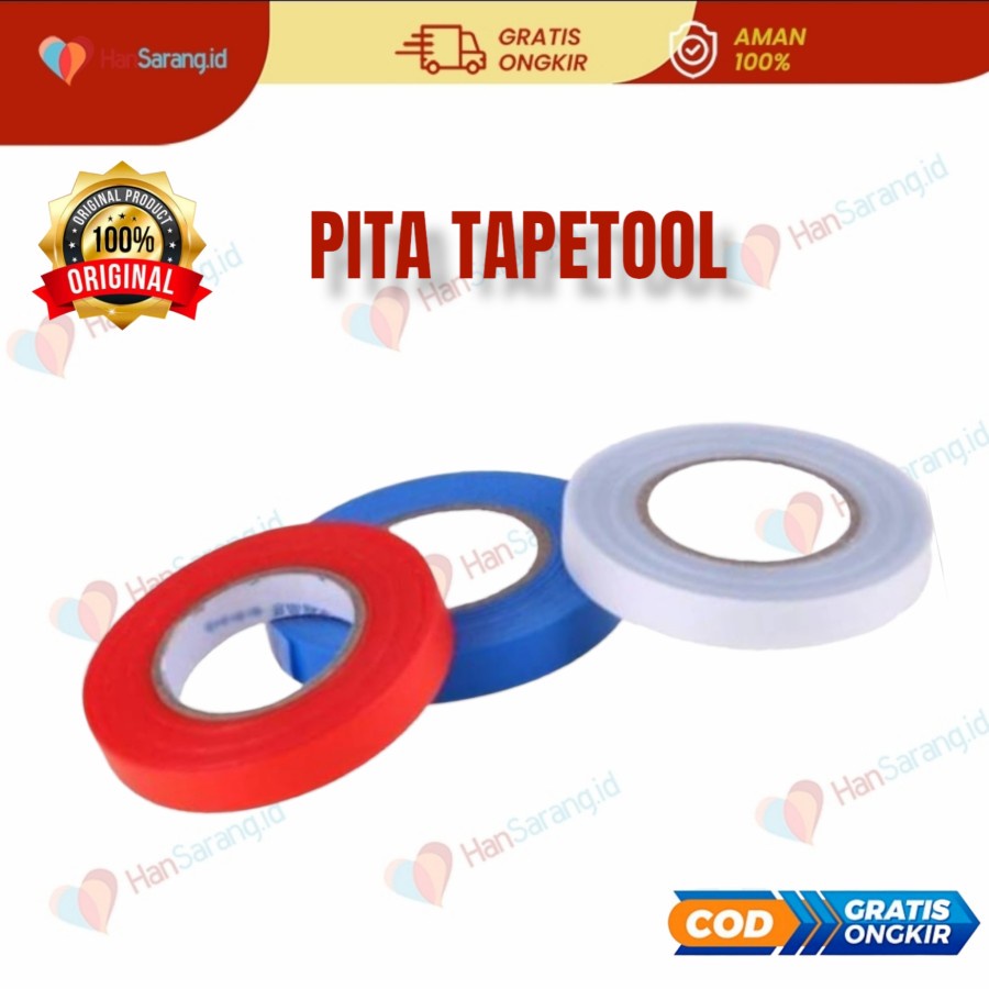 Isi Ulang Rol Pita Tali Tapetool Tape Tool Alat Ikat Pengikat Tanaman