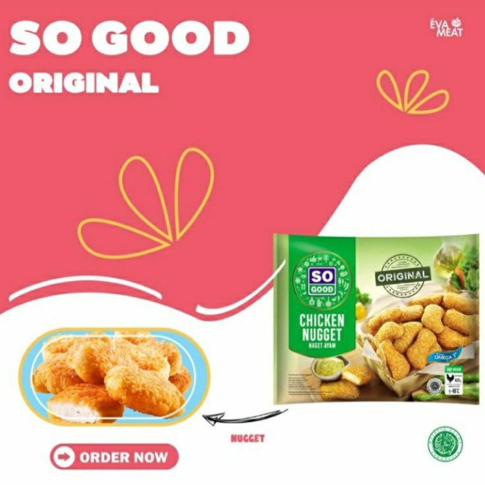 

So Good Chicken Nugget Original 400gr