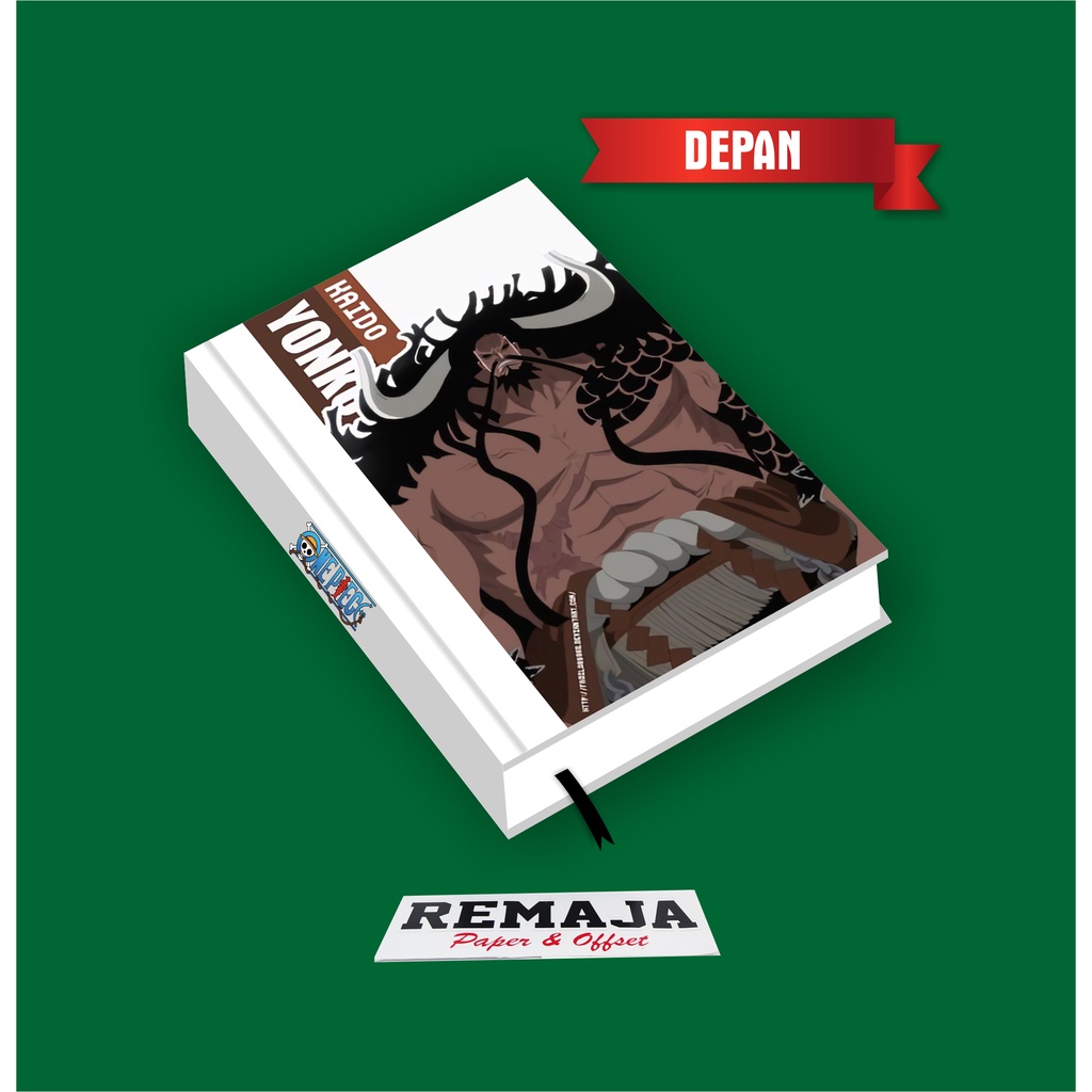 

Pocket Book/Notebook Hardcover One Piece KAIDO A6 & A5 / Buku Tulis Catatan Notes