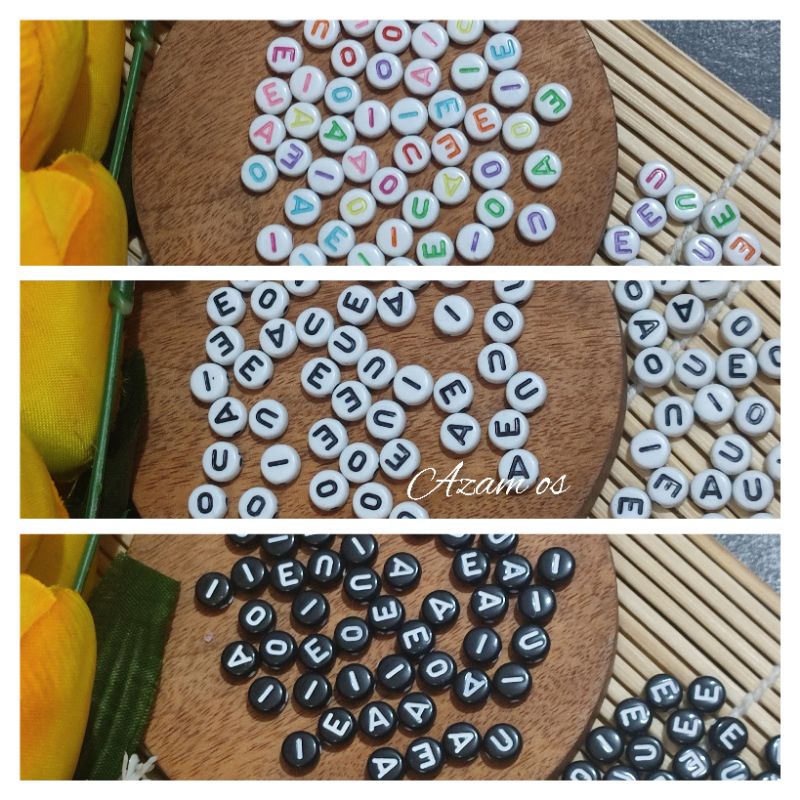 Mote huruf vokal bulat