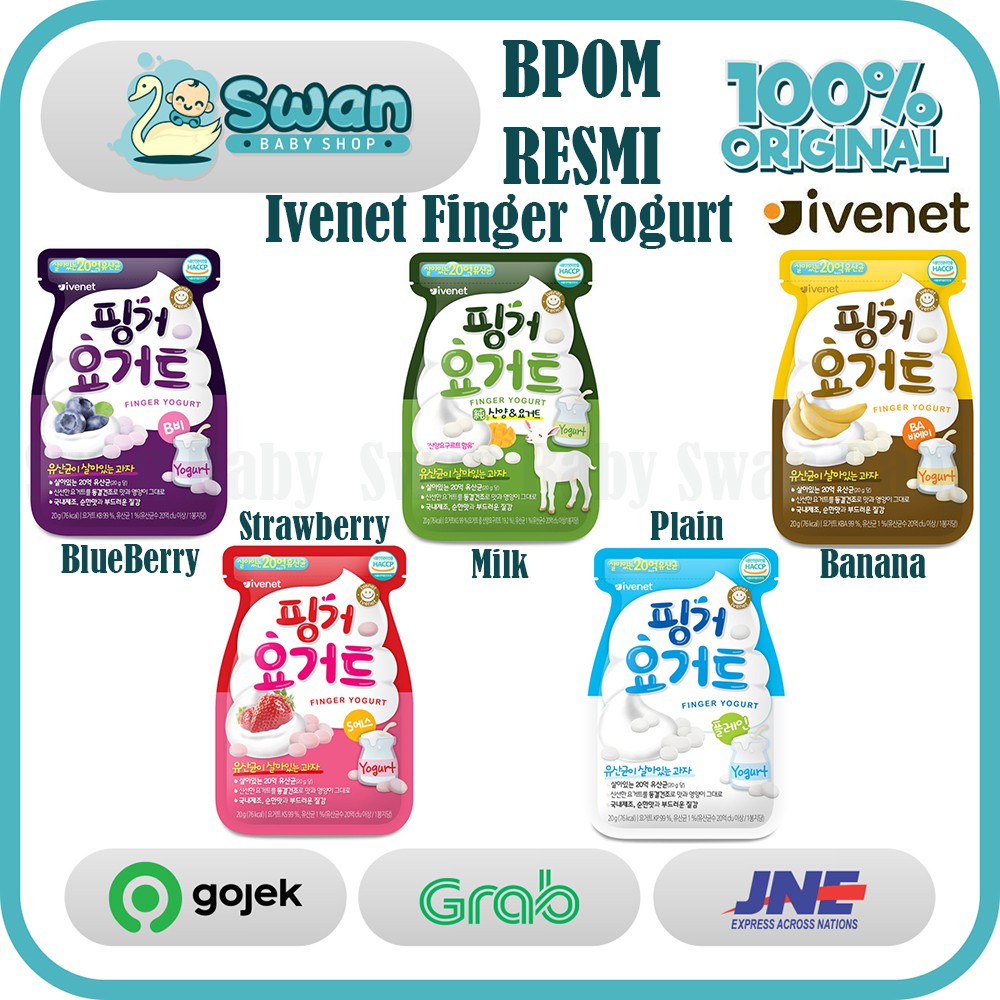 Ivenet Finger Yogurt / Snack Bayi