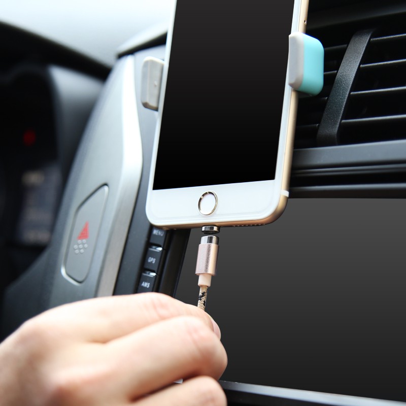 Terbaru Baseus Magnetic iPhone 5 6 7 Cable Data Charger Fast Charging Original