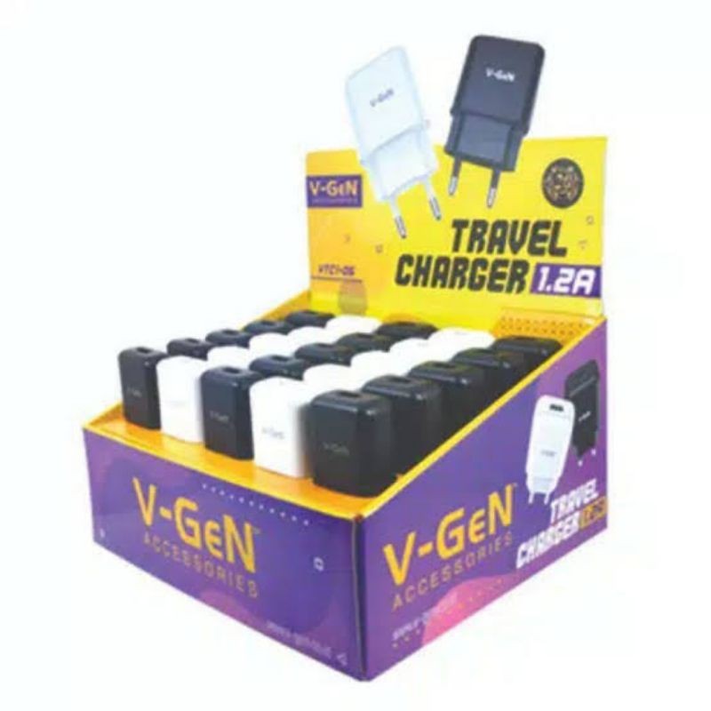 batok charger v-gen kepala casan pengisian cepat