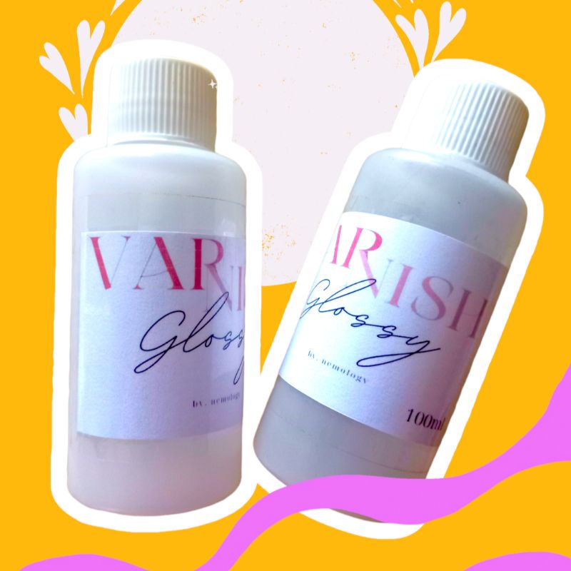 Jual VARNISH GLOSSY OIL BASED / PERNIS / VARNISH CLAY / VERNIS