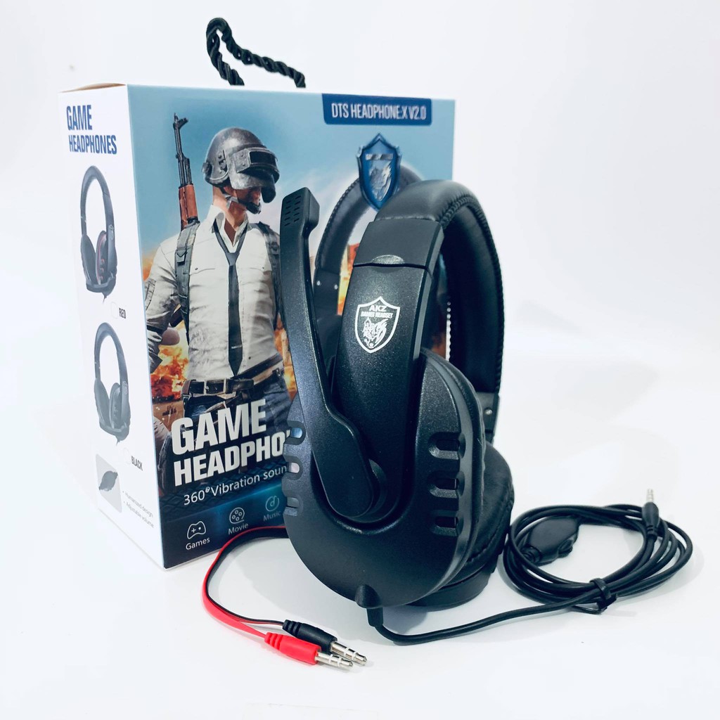 Headphone Gaming Super Bass Headset With Mix PUBG -Support Pc GM-002