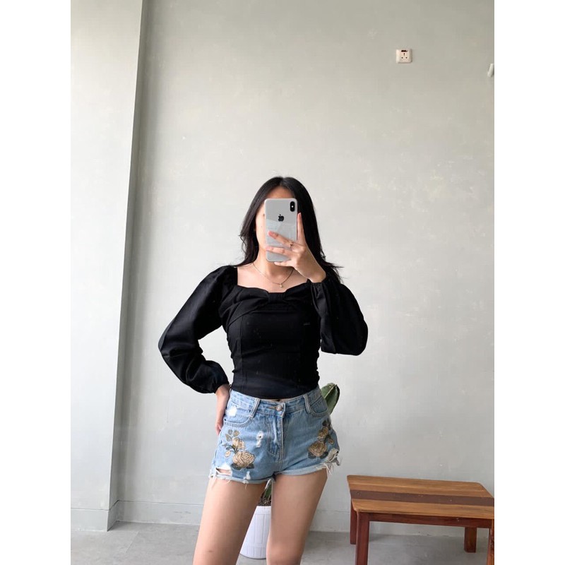 MIZU OFFSHOULDER TOP-4