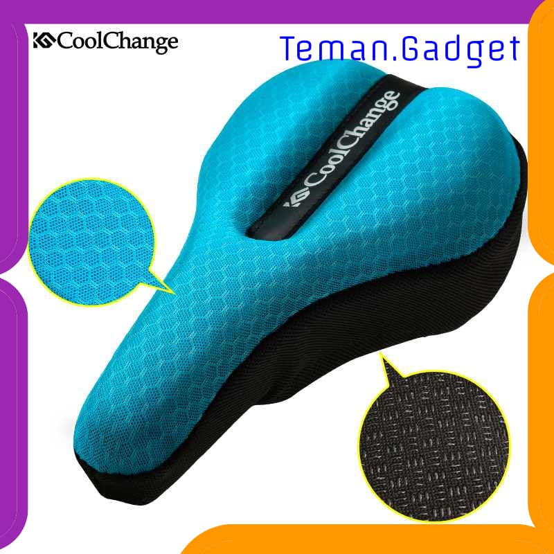 TG-IB648 COOLCHANGE COVER JOK SEPEDA SPONGE CRISS CROSS FASTEN - 10022