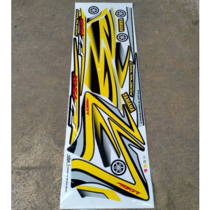 STRIPING VIXION FZ 150i OLD LAMA THAILAND KUNING