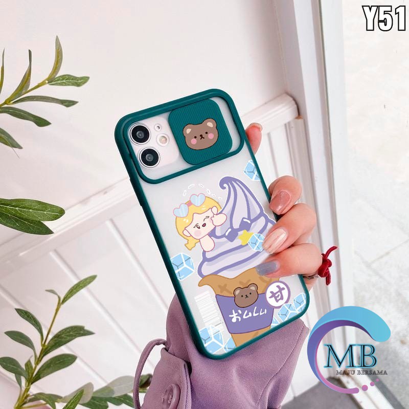 SS078 SOFTCASE slide KARAKTER VIVO Y12 Y15 Y17 Y20 Y12S Y20S Y21 Y21s Y33s 2021 Y30 Y50 Y30I Y91 Y51 Y91C Y1S Y15S MB2377