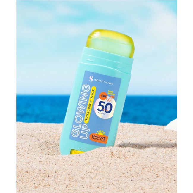 SOMETHINC Glowing Up Sunscreen Stick  SPF 50++ PA++++ | Sun Protection by AILIN