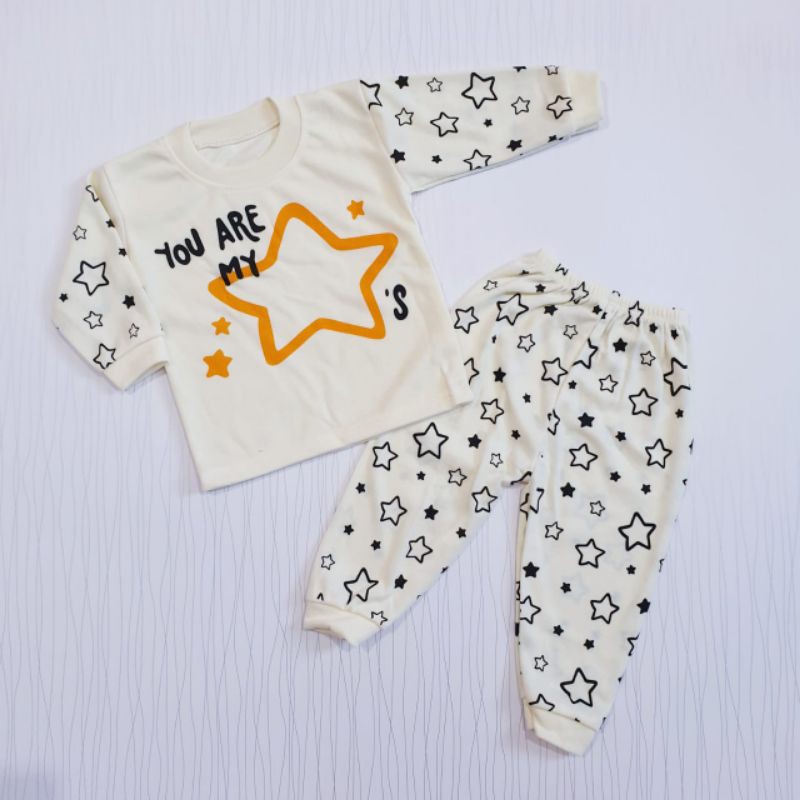 Piyama Anak / Baju Tidur Anak / Setelan Panjang / Baju Bayi / Baju Anak Murah / Baby Alicia