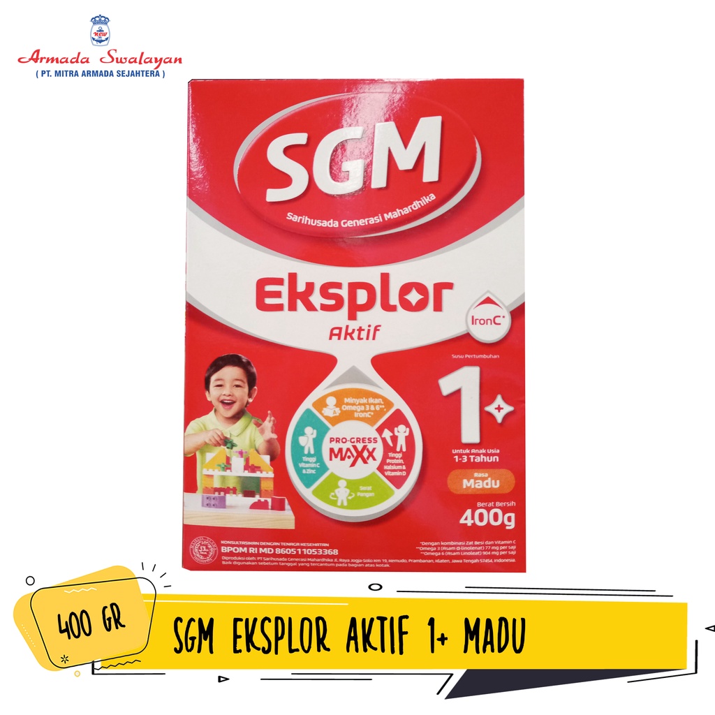 

SGM Ananda | SGM Eksplor 1+ | SGM Eksplor 3+ | SGM Eksplor 5+ | 400g