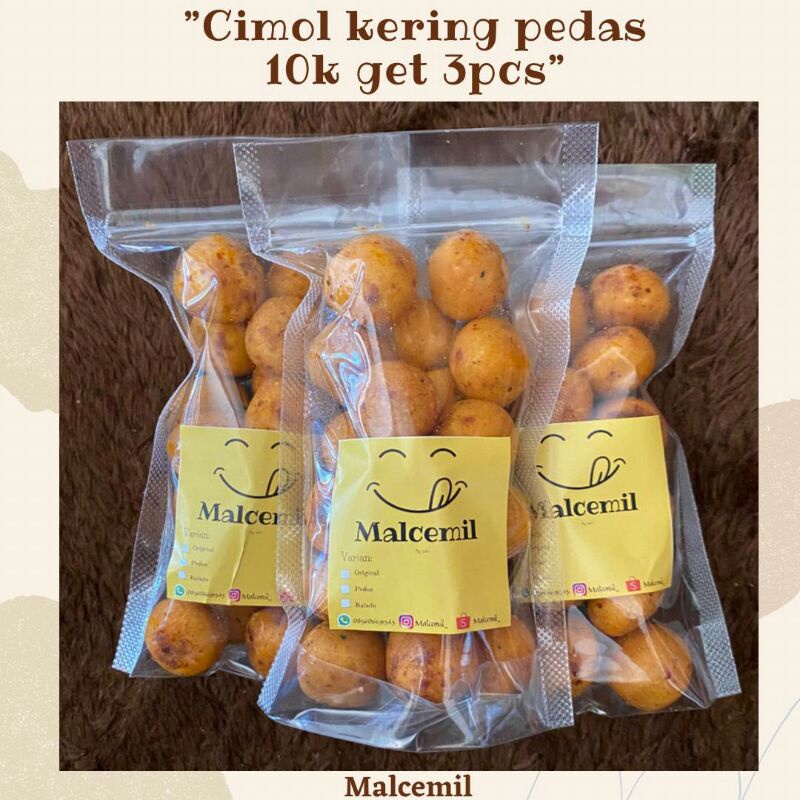 

[COD] CIMOL KERING PEDAS 10k GET 3PCS HOME MADE GURIH RENYAH HALAL ENAK 10KGET 3PCS