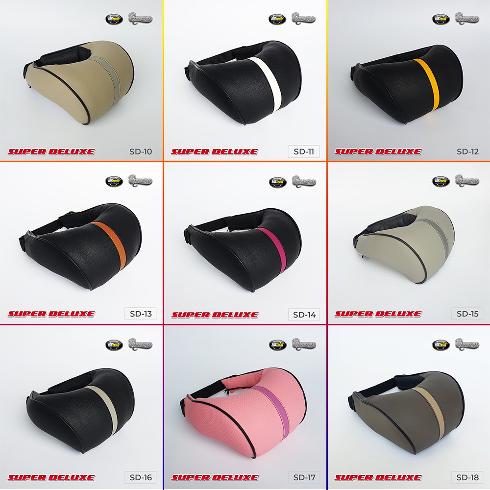 Bantal Mobil Set Komplit Sepasang - SUPER DELUXE