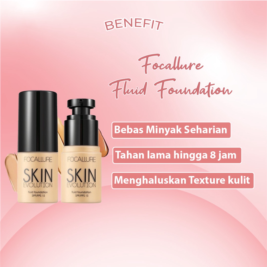 [ SKINHOUSEID ] FOCALLURE Full Coverage Oil Control Fluid Foundation FA30