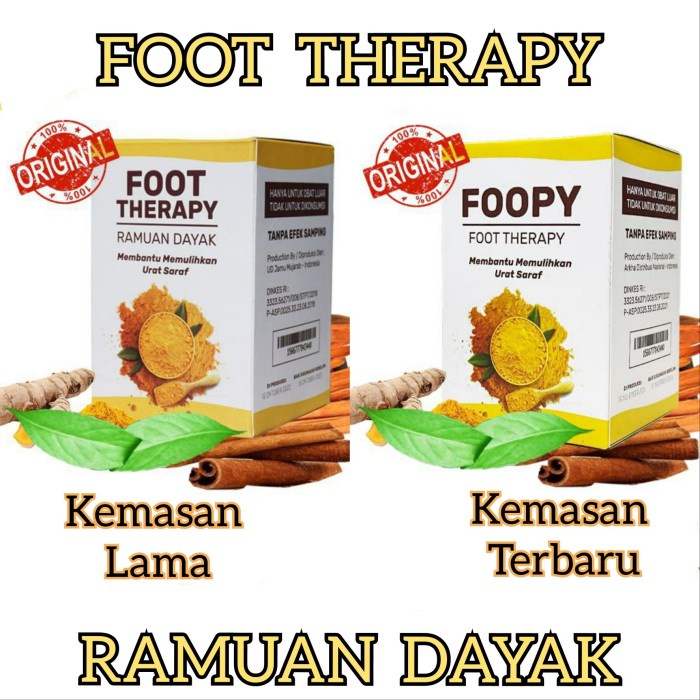 COD Foot Therapy Ramuan Dayak Herbal Terapi Rendam Kaki