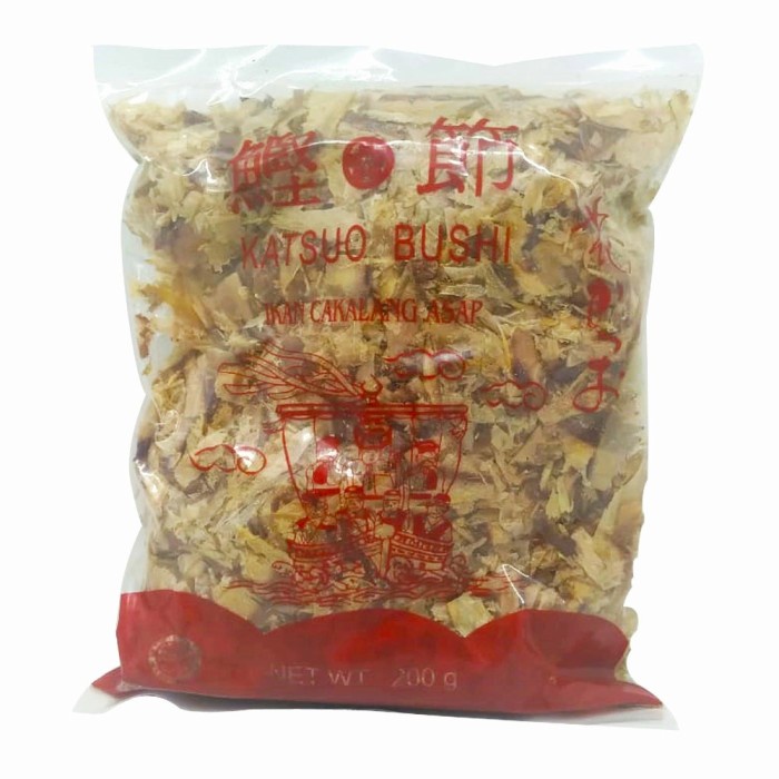 

Ikan Asap - Katsuobushi Local Premium 200Gr Halal Mui/Ikan Cakalang Asap Halus