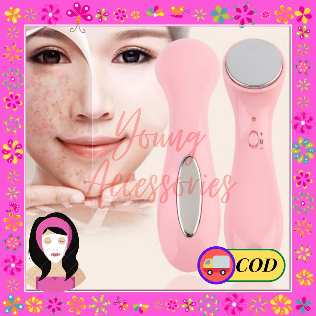 Setrika Wajah Ion Massager Termurah Setrika Ionizer Serum Face Pijat Wajah/ Ion Face Massager