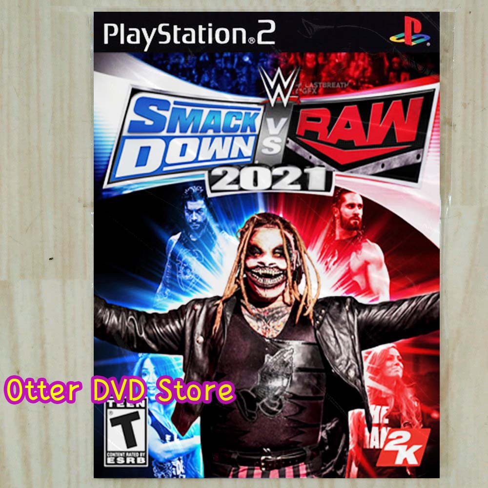 Kaset Game PS2 PS 2 WWE SmackDown 2021 - WWE SmackDown 2K21