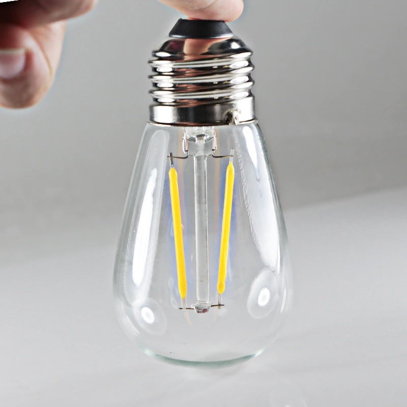 LED Filament Bulb 2W S14 E27 6500K - Lampu Pijar Dekorasi