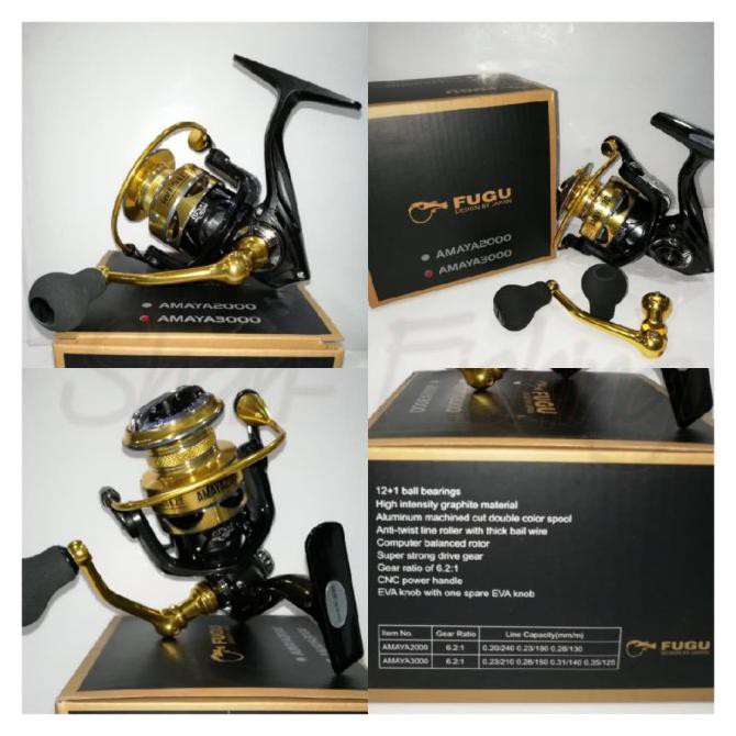 Hemat Reel Fugu Amaya 3000 Sale