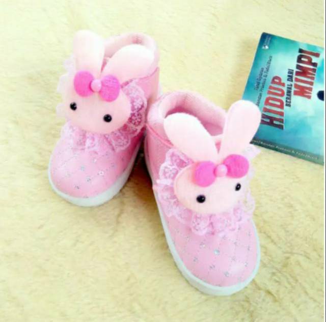 Sepatu Boots Anak Perempuan Sc08PBF