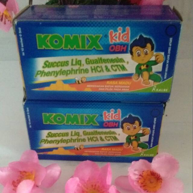 KOMIX KIDS OBH / OBAT BATUK PER BOX