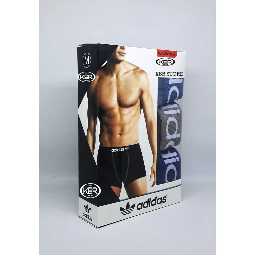 isi 3 pcs celana dalam pria 3 pcs boxer pria wf store