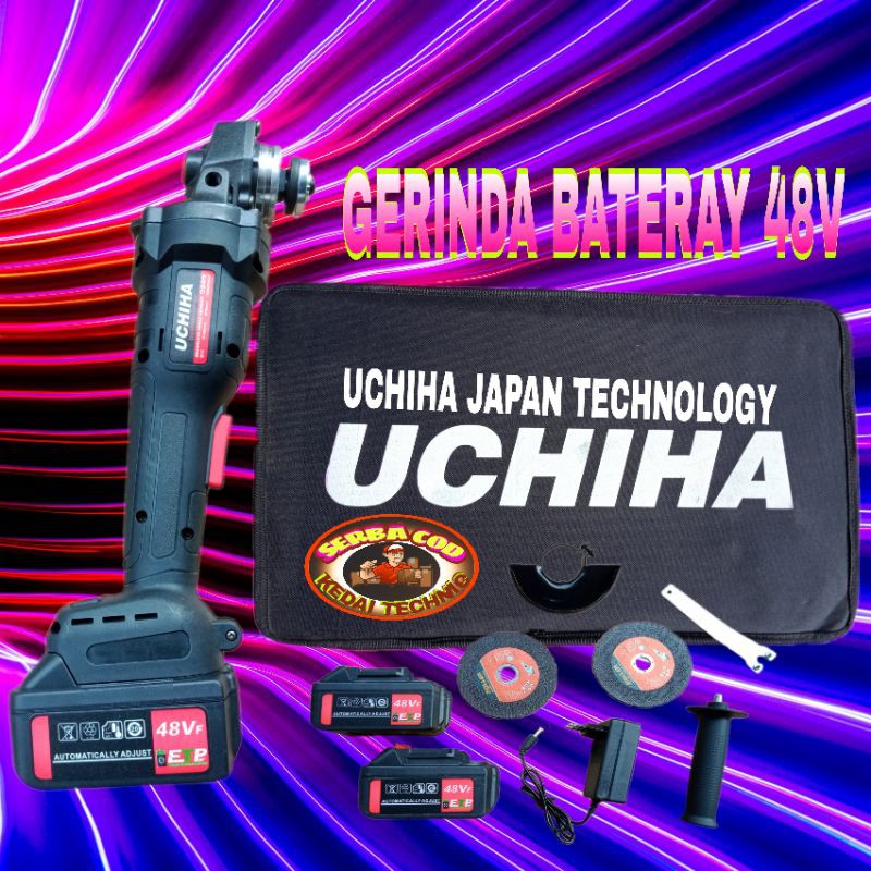 GERINDA BATERAY CORDLESS BRUSHLESS UCHIHA 48VF