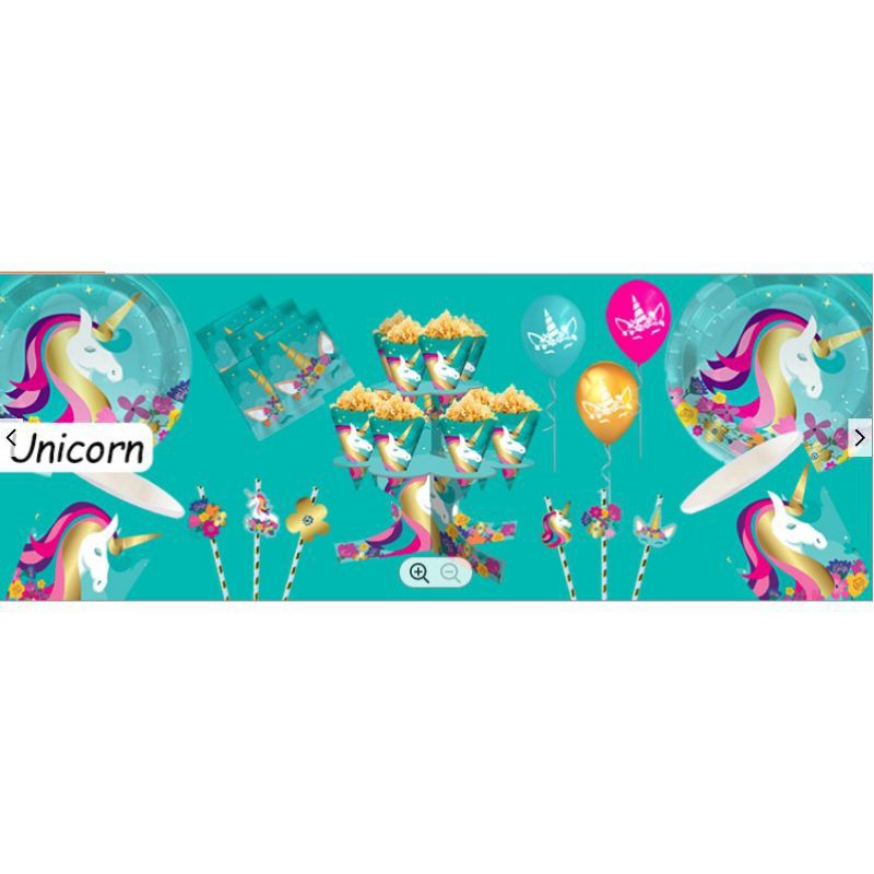 Dekorasi party premium series Unicorn