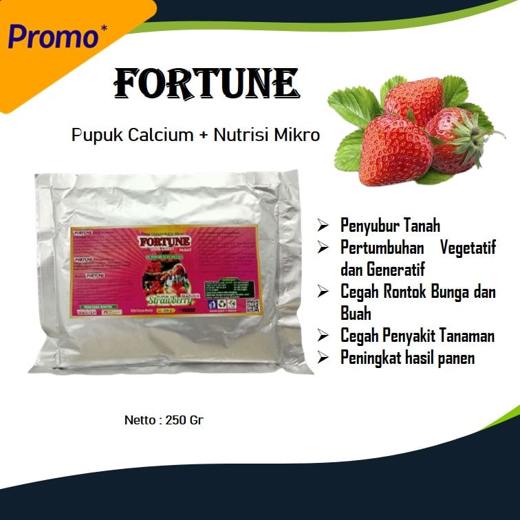 Pupuk Booster Buah Strawberry, Pupuk Booster Strawberry Agar Cepat Berbuah, Bisa COD