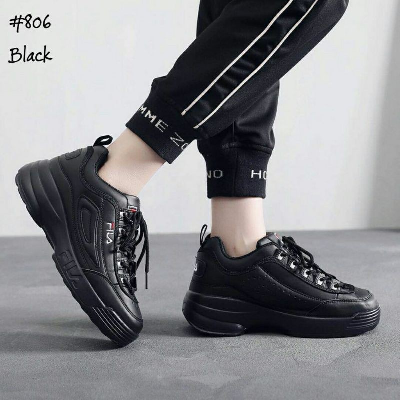 COD DIVISHOES HPD453 FULL HITAM (REALPICT GESER) 6 warna