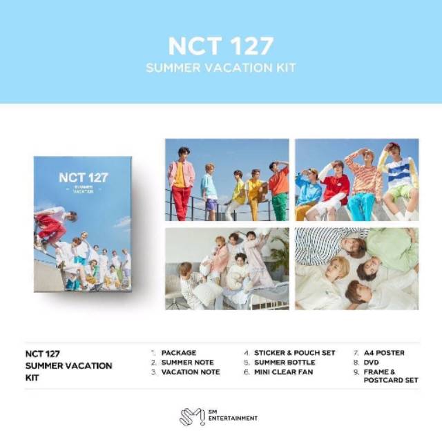 NCT 127 SUMMER VACATION KIT