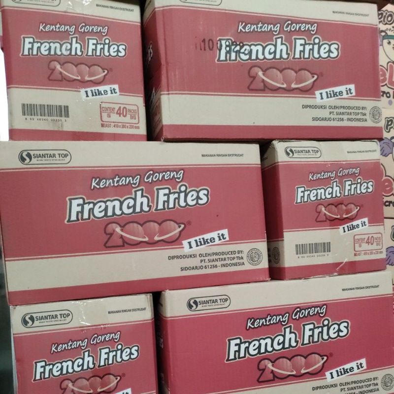 French Fries 1 Renceng isi 10 pcs ( 16 gr )