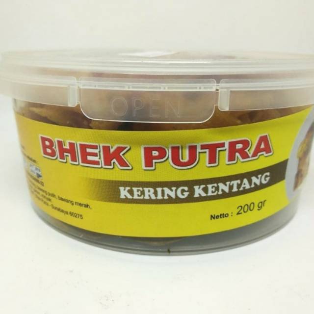 

sambal sambel goreng kentang Bhek Putra kering kentang